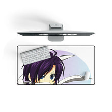 Load image into Gallery viewer, Chibi Saitou Mouse Pad (Desk Mat) On Desk
