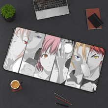 Load image into Gallery viewer, Sōma Yukihira Mouse Pad (Desk Mat) On Desk
