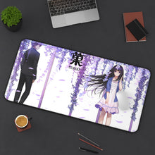 Load image into Gallery viewer, Eru Chitanda  And  Hōtarō Oreki Full body Mouse Pad (Desk Mat) On Desk
