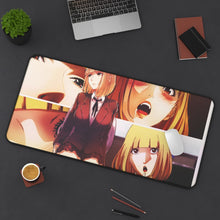 Load image into Gallery viewer, Anime Prison School Mouse Pad (Desk Mat) On Desk
