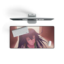 Load image into Gallery viewer, Busujima Saeko Mouse Pad (Desk Mat) On Desk

