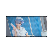 Load image into Gallery viewer, Nurse, Cosplay, Girl, Rem, Re:Zero, Mouse Pad (Desk Mat)
