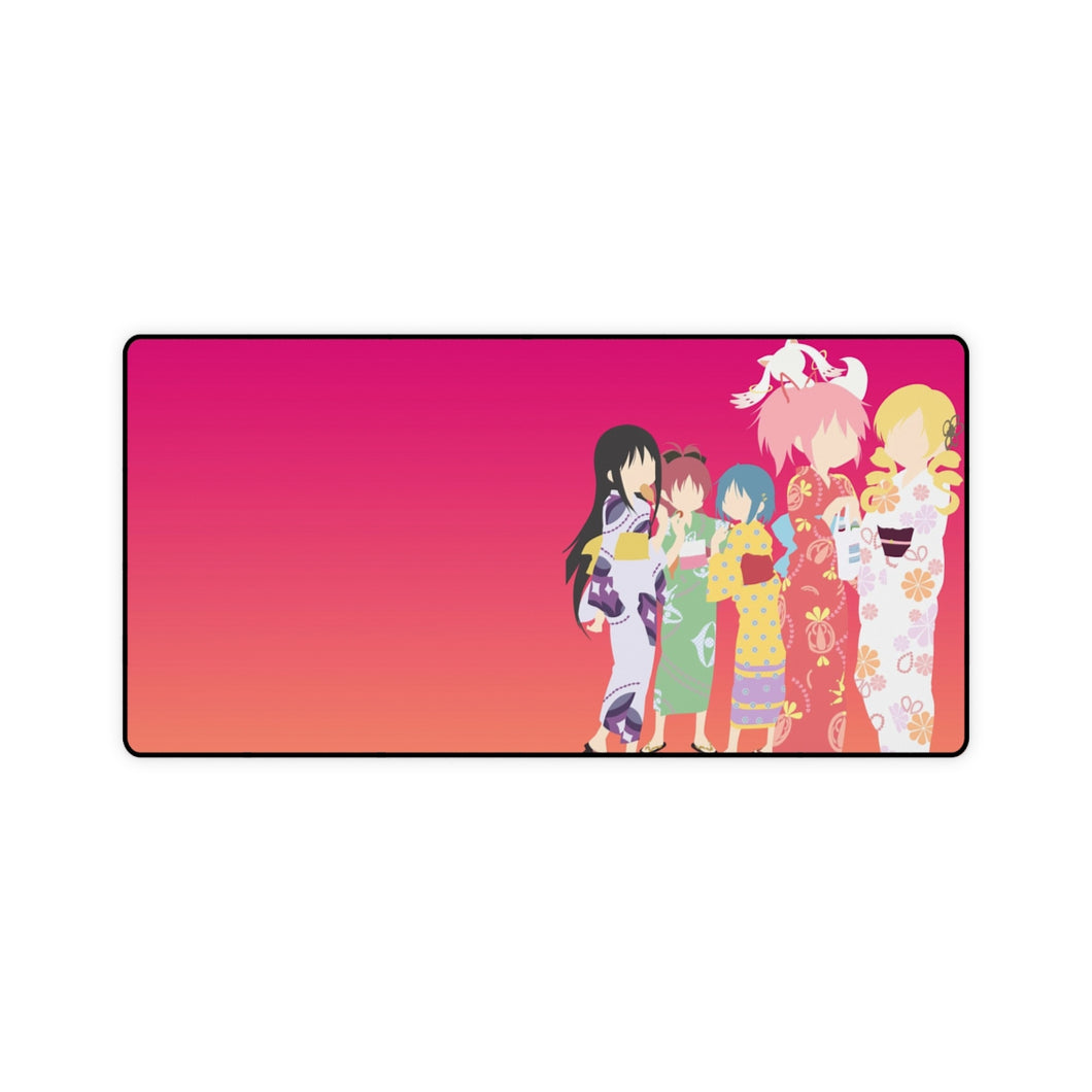 Puella Magi Madoka Magica Mouse Pad (Desk Mat)