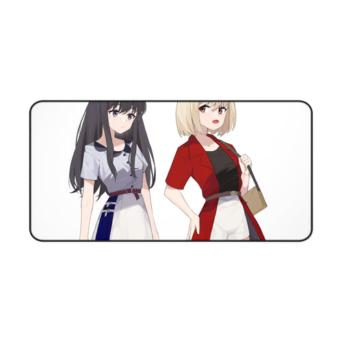 Lycoris Recoil Takina Inoue, Chisato Nishikigi Mouse Pad (Desk Mat)