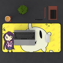 Load image into Gallery viewer, Monogatari (Series) Mouse Pad (Desk Mat) With Laptop
