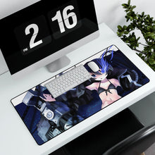 Load image into Gallery viewer, Black Rock Shooter Mouse Pad (Desk Mat)
