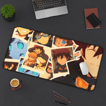 Load image into Gallery viewer, Blood Blockade Battlefront Leonardo Watch Mouse Pad (Desk Mat) On Desk
