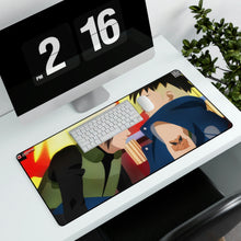 Load image into Gallery viewer, Ayame and Kawaki: ramen time! Mouse Pad (Desk Mat)
