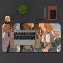 Load image into Gallery viewer, K-ON! Mouse Pad (Desk Mat) With Laptop
