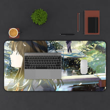 Load image into Gallery viewer, Tsuki Ga Kirei Mouse Pad (Desk Mat) With Laptop
