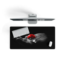 Load image into Gallery viewer, Pokeball In Hand Mouse Pad (Desk Mat) On Desk
