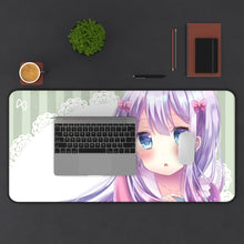 Load image into Gallery viewer, EroManga-Sensei Mouse Pad (Desk Mat) With Laptop
