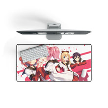 Load image into Gallery viewer, Yuru Yuri Mouse Pad (Desk Mat) On Desk
