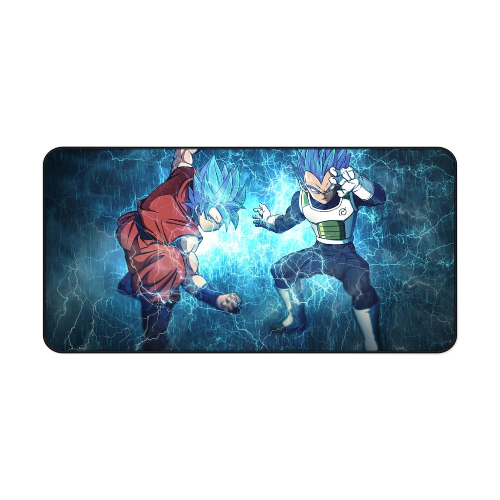 Super Goku and Super Vegeta Mouse Pad (Desk Mat)