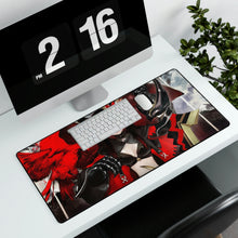 Load image into Gallery viewer, Anime, Girl, Sword, Fantasy, Black Gold Saw, Mouse Pad (Desk Mat)
