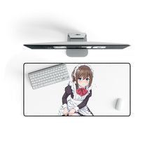Load image into Gallery viewer, Anime Girl Mouse Pad (Desk Mat) On Desk
