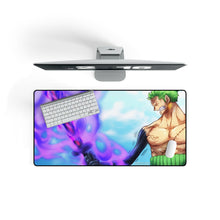 Load image into Gallery viewer, One Piece Roronoa Zoro Mouse Pad (Desk Mat) On Desk

