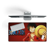 Load image into Gallery viewer, Monkey D. Luffy Mouse Pad (Desk Mat) On Desk
