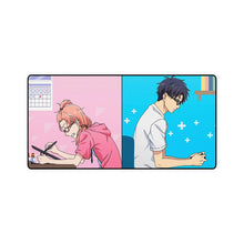 Load image into Gallery viewer, Wotaku ni Koi wa Muzukashii Mouse Pad (Desk Mat)
