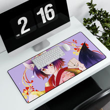 Load image into Gallery viewer, No Game No Life Mouse Pad (Desk Mat) With Laptop
