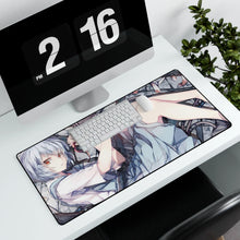 Load image into Gallery viewer, Neon Genesis Evangelion-Rei Ayanami Mouse Pad (Desk Mat) With Laptop
