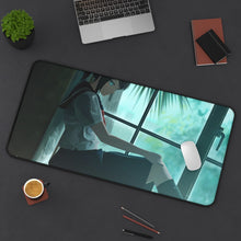 Load image into Gallery viewer, Schoolgirl Mouse Pad (Desk Mat) On Desk
