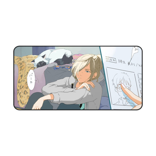 Yuri!!! On Ice Yuri Plisetsky Mouse Pad (Desk Mat)