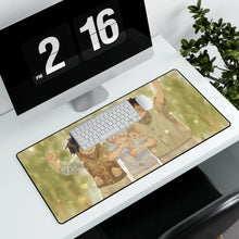 Load image into Gallery viewer, Letter Bee Mouse Pad (Desk Mat) With Laptop
