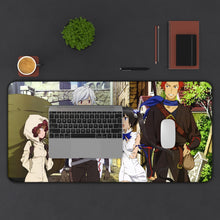 Load image into Gallery viewer, Is It Wrong To Try To Pick Up Girls In A Dungeon? Mouse Pad (Desk Mat) With Laptop
