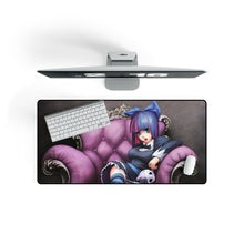 Load image into Gallery viewer, Panty &amp; Stocking with Garterbelt Stocking Anarchy, Honekoneko, Panty Stocking With Garterbelt Mouse Pad (Desk Mat) On Desk
