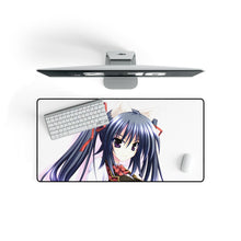 Load image into Gallery viewer, Omamori Himari Mouse Pad (Desk Mat) On Desk

