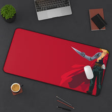 Load image into Gallery viewer, Anime FullMetal Alchemist Mouse Pad (Desk Mat) On Desk
