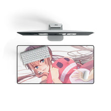 Load image into Gallery viewer, Mirai Nikki Yuno Gasai Mouse Pad (Desk Mat) On Desk
