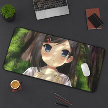 Load image into Gallery viewer, The "H.e.n.t.a.i" Prince and the Stony Cat. Mouse Pad (Desk Mat) On Desk
