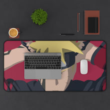 Load image into Gallery viewer, Uzumaki Boruto From Boruto : Naruto Next Generations for Dekstop Mouse Pad (Desk Mat) With Laptop
