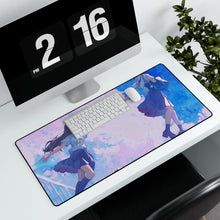 Load image into Gallery viewer, Anime Girl Mouse Pad (Desk Mat) With Laptop
