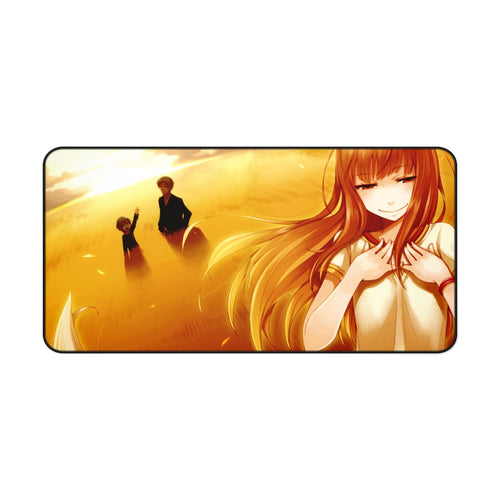 Spice And Wolf Mouse Pad (Desk Mat)