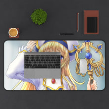 Load image into Gallery viewer, Goblin Slayer Goblin Slayer, Priestess Mouse Pad (Desk Mat) With Laptop
