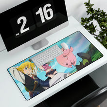 Load image into Gallery viewer, Meliodas, Hawk, Elizabeth, [Nanatsu no Taizai], Mouse Pad (Desk Mat)
