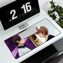Load image into Gallery viewer, My Roommate is a Cat Mouse Pad (Desk Mat) With Laptop
