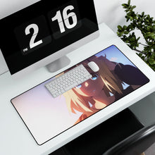 Load image into Gallery viewer, Anime Girl Mouse Pad (Desk Mat) With Laptop
