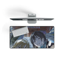 Load image into Gallery viewer, Anime Girl Mouse Pad (Desk Mat) On Desk
