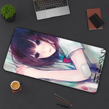 Load image into Gallery viewer, Kuzu No Honkai Hanabi Yasuraoka Mouse Pad (Desk Mat) On Desk

