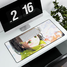 Load image into Gallery viewer, Anime Girl Mouse Pad (Desk Mat) With Laptop
