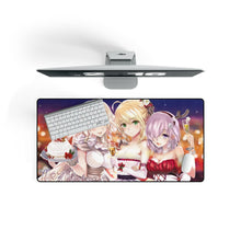 Load image into Gallery viewer, Fate/Grand Order Mashu Kyrielight, Saber Mouse Pad (Desk Mat) On Desk
