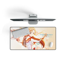 Load image into Gallery viewer, Sword Art Online Asuna Yuuki Mouse Pad (Desk Mat) On Desk

