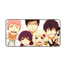 Load image into Gallery viewer, Blue Exorcist Rin Okumura, Yukio Okumura, Kuro, Shiemi Moriyama Mouse Pad (Desk Mat)
