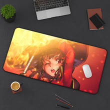 Load image into Gallery viewer, Megumin Mouse Pad (Desk Mat) On Desk
