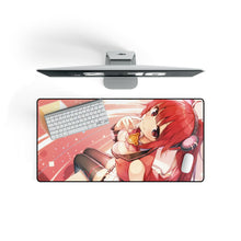 Load image into Gallery viewer, Anime Girl Mouse Pad (Desk Mat) On Desk
