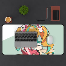 Load image into Gallery viewer, Kiznaiver Niko Niiyama, Hajime Tenga Mouse Pad (Desk Mat) With Laptop
